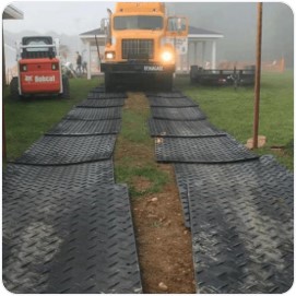 Hdpe Anti Slip Road Mat Applications (1)